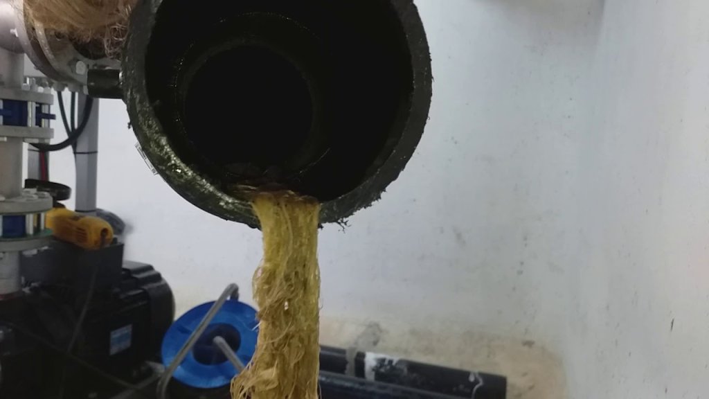 atasco crítico en desagüe general