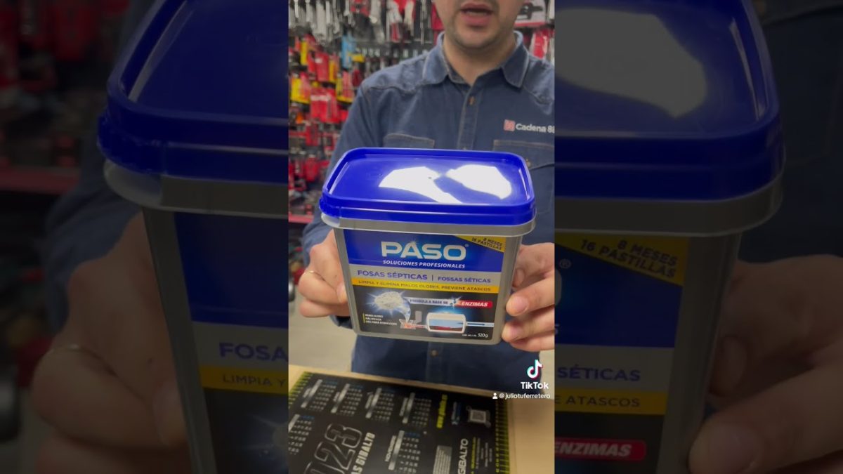 mantenimiento de tuber&iacute;as con bacterias activas